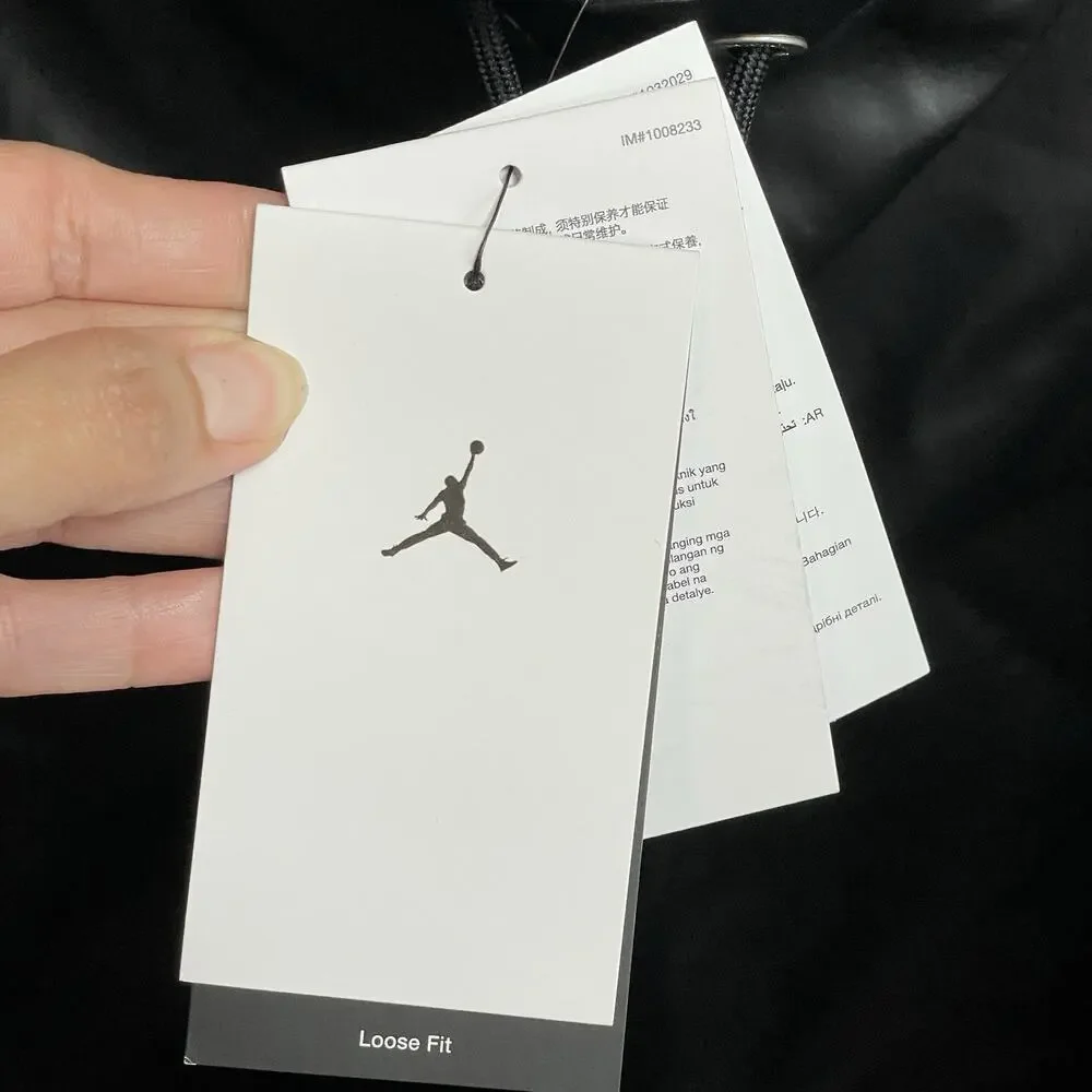 Nike Air Jordan Faux Leather Loose Fit Shorts Black HV0077-010 Size 3XL RARE - Picture 6 of 9